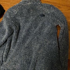 North face blue xs fleece jacket